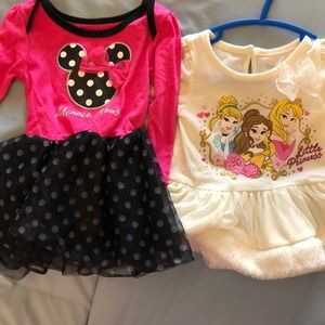 2 Disney dresses